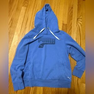 Puma Blue Sweater Classic Pullover
